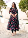 Parra Sangam Anarkali Soft Organza Printed Readymade Suits Catalog
